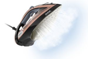 Ютия Tefal FV9845E0, 3200W - 0-60g/min - shot 260g/min - Durilium AirGlide Autoclean soleplate - automatic steam - Micro Calc Filter - anti drip - auto off - water 350ml