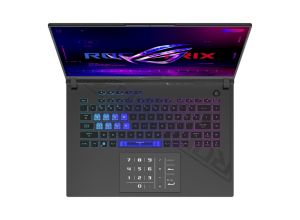 Лаптоп Asus Strix G16 G614PR-RV022W, AMD Ryzen  9 7945HX ( 64MB L3 cache, up to 5.2 GHz), 16.0  WUXGA 1920X1200 Anti-Glare, 165Hz,DDR5 32GB,1TB , RTX5070  Ti 12GB,Wi-Fi 7 ,Backlit Chiclet Keyboard 4-Zone RGB, Wi-Fi 7 ,Backlit Chiclet Keyboard RGB, Widnows