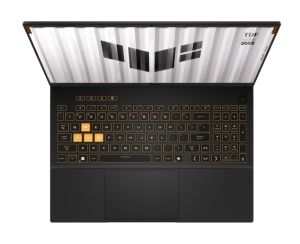 Лаптоп Asus TUF F16 FX608JPR-QT026,Intel i7 14650HX 2.2 GHz (30MB Cache, up to 5.2 GHz, 16 cores, 24 Threads) 16.0  WQXGA 2560X1600 16:10 Bend+400nits, AG,165z,16GB DDR5 5600 so-dim ,1TB PCIe 4.0,RTX 5070 8GB GDDR7, Wi-Fi 6e,Backlit Chiclet Keyboard 1-Zon
