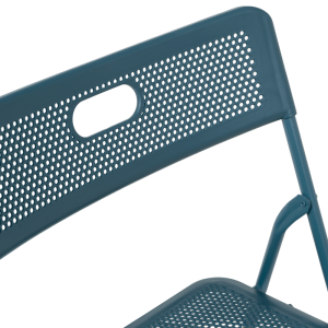 Сгъваем стол TRANAS - петролено син