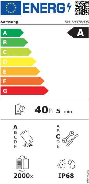 Мобилен телефон Samsung SM-S937B GALAXY S25 Edge 5G 256GB 12GB Titanium Icyblue