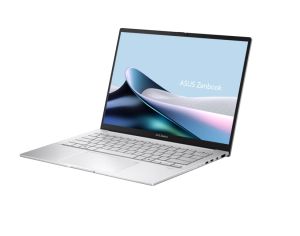 Лаптоп Asus Zenbook UX3405CA-ST1109NA, Intel Ultra 9 285H 2.9 GHz (24MB Cache, up to 5.4 GHz, 16 cores, 16 Threads), 14.0 OLED WQXGA+(WQ+) 2880X1800 16:10 Bend+500nits Glare , 120 Hz, LPDDR5X 32GB ( on board ),1TB  SSD G4, No OS , Foggy Silver, no adapter
