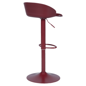 Бар стол ARELATE - червен