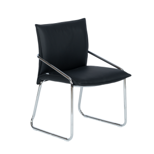 Посетителски стол Carmen 1144 - черен