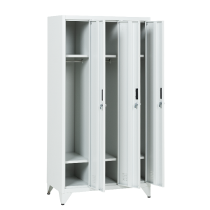 Метален шкаф Carmen CR-1295 J - сив