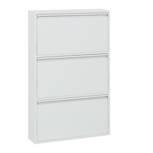 Метален шкаф за обувки Carmen CR-1228 E J - сив