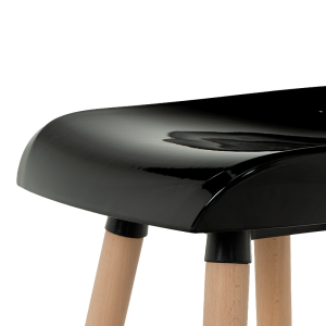 Бар стол ERIDU - черен