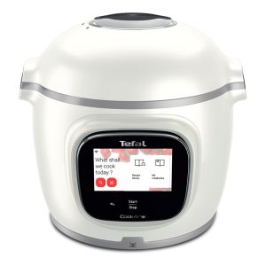 Мултикукър Tefal CY9441F2 Cook4me Connect Touch PRO, white (only RO/BG), integrated scale, wifi connection, 250 recipes embeded, 1600W, 15 cooking modes