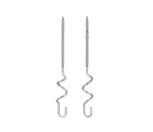 Миксер Tefal HT310838, Hand Mixer, 300W, 5 Speeds + turbo,  2 Beaters, 2 Dough hooks, black