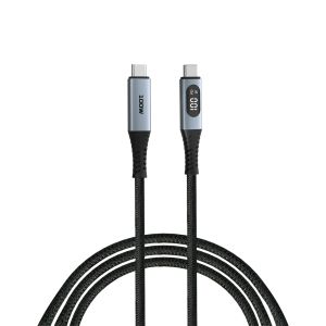 Кабел Verbatim Sync & Charge USB-C to USB-C 100W Display 120 cm