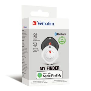 Проследяващо устройство Verbatim MYF-02 MyFinder Bluetooth Item Finder 2 pack Black/White