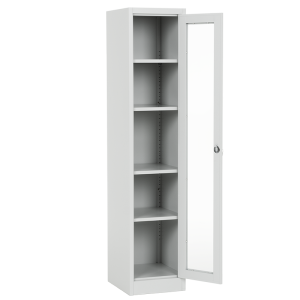 Метален шкаф Carmen CR-1001 J - сив