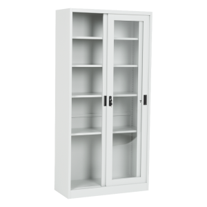 Метален шкаф Carmen CR-1002 J - сив