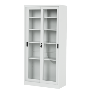 Метален шкаф Carmen CR-1002 J - сив