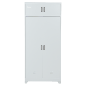 Метален шкаф Carmen CR-1229 J - сив