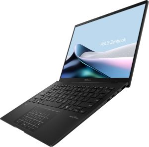 Лаптоп Asus Zenbook UM3406GA-QD008WNA, AMD Ryzen AI 7 445 ,2.0GHz (14MB Cache, up to 4.6GHz, 6 cores, 12 Threads), 14.0 OLED WUXGA(WU) 1920X1200 16:10,LPDDR5X 32GB ( on board ),1TB  SSD G4, Windows 11,  Jade Black, Sleev, no adapter