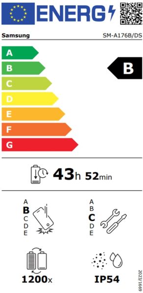 Мобилен телефон Samsung SM-A176 GALAXY A17 5G 256GB 8GB Black