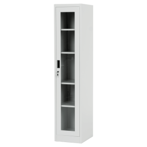 Метален шкаф Carmen CR-1001 J - сив