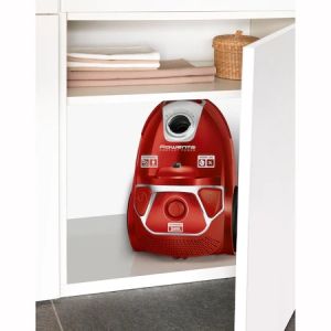 Прахосмукачка Rowenta RO3953EA, Compact Power parquet ACAA, 75db, H+ bag, SPA upgrade suction head, TTM + XL with brush, parquet + crevice tool 2 in 1 + upholstery nozzle, color red