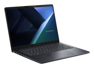 Лаптоп Asus ExpertBook B3405CCA-LY3338X, Ultra 7 255H 2.0 GHz (24MB Cache, up to 5.1 GHz, 16 cores, 16 Threads), 14"WUXGA (1920 x 1200) 16:10,AG, 60Mhz,DDR5 16GB ( 1 slot free) ,512 GB M.2 G4, Wi-Fi 6E. Bluetooth 5.4,VGA,HDMI, Windows 11 Pro, Grey