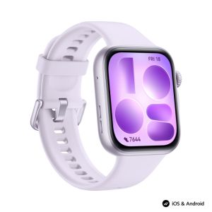 Часовник Huawei Watch Fit 5 Niki-B19F Purple + Huawei Freebuds SE 4 ANC, White