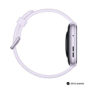 Часовник Huawei Watch Fit 5 Niki-B19F Purple + Huawei Freebuds SE 4 ANC, White