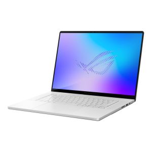 Лаптоп Asus ROG Zephyrus 16 GU606AW-TB082X,Intel Ultra 9 386H 2.1 GHz (18MB Cache, up to 4.9 GHz, 16 cores, 16 Threads),16.0 OLED WQXGA (2560X1600) 400nits Glare, 240Hz,LPDDR5X 64GB, 2TB G4,RTX5080 16GB,Wi-Fi 7 ,Backlit Kbd RGB, Windows 11 Pro, White, Bac