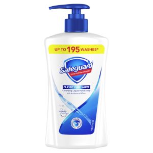 Течен сапун Safeguard Помпа, 390 ml, Classic White