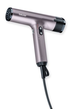 Сешоар Beurer HC 100 Excellence Hair dryer, ECO technology, lightweight and ergonomic, Slim, magnetic nozzle and diffuser, Ion function, 4 temperature and blower settings, Integrated memory function