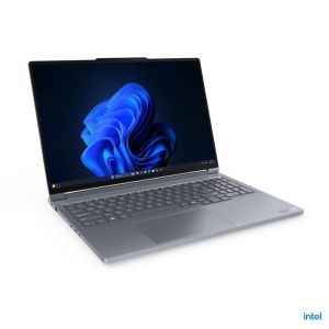 Лаптоп Lenovo ThinkBook 16p G6 Intel Core Ultra 9 275HX, 24C (up to 5.4GHz, 36MB), 32GB(16+16)SODIMM DDR5-5600, 1TB SSD, 6" 3.2K (3200x2000) IPS AG 165Hz, NVIDIA GeForce RTX 5060/8GB, FHD&IR Cam, Backlit KB, WLAN, BT, FPR, 4 cell, Win11Pro, 3Y Onsite