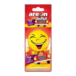 Ароматизатор за кола Ареон Smile No Smoking, хартиен