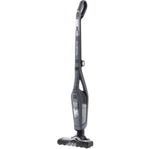 Прахосмукачка Rowenta RH6756WO, Dual Force 2in1, cyclonic technology, 21.6V  lithium ion battery, up to 45 min. running time, 5 h recharging time, motorised brush with LED illumination, dust container capacity: 0.6 L, 79 dB(A), Gray