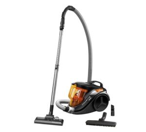 Прахосмукачка Rowenta RO3753EA, Compact Power (black/orange) - 750W, ACAA, parquet