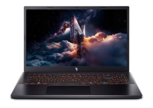 Лаптоп Acer Nitro V 15, ANV15-52-59ZT, Intel Core i5-13420H (8C/12T, up to 4.7GHz, 12MB), 15.6" FHD IPS (1920x1080), 165Hz, 16GB DDR5 (1 Slot free), 512GB PCIe NVMe SSD, NVIDIA GeForce RTX 3050 6GB GDDR6, Wi-Fi AX, BT 5.2, HD Cam, KB Backlight, No OS, Obs