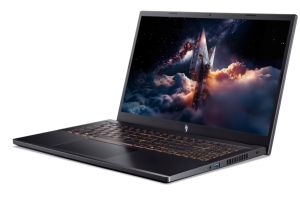Лаптоп Acer Nitro V 15, ANV15-52-59ZT, Intel Core i5-13420H (8C/12T, up to 4.7GHz, 12MB), 15.6" FHD IPS (1920x1080), 165Hz, 16GB DDR5 (1 Slot free), 512GB PCIe NVMe SSD, NVIDIA GeForce RTX 3050 6GB GDDR6, Wi-Fi AX, BT 5.2, HD Cam, KB Backlight, No OS, Obs