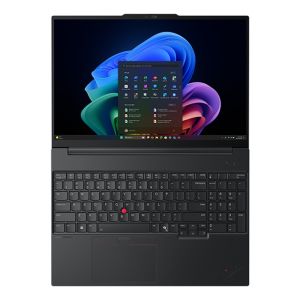 Лаптоп Lenovo ThinkPad E16 G4, Intel Core 5 320 (up to 3.40GHz, 6MB), 16" WUXGA, 16GB, 512GB SSD, Intel Graphics, BT 5.4,Wi-Fi 7 2x2 BE, FPR, 1080PFHD Hybrid, 4 Cell, 65W, DOS, 3YR Onsite