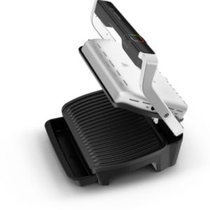 Барбекю Tefal GC750D30 Optigrill Elite, 600cm2 cooking surface, automatic cooking sensor, 12 automatic programs, 4 adjustable temp., cooking level indicator, non-stick die-cast alum. Plates