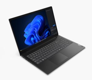 Лаптоп Lenovo V15 G5 Intel Core 3 100U, 6C (up to 4.7GHz, 10MB), 16GB DDR5-5200, 512GB SSD, 15.6" FHD (1920x1080) IPS AG, Intel UHD Graphics, HD 720p Cam, WLAN, BT, 3 cell, DOS, 3Y CCI+Essential USB Mouse+Toploader T210 Grey