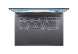 Лаптоп Acer Aspire A18-I71M-74W1, Intel Core Ultra 7 355( up to 4.70GHz, 12MB), 18" WUXGA (1920x1200) IPS 165Hz, 400 nits, 16GB LPDDR5X on board, 512GB NVMe SSD, Intel Graphics, Wi-Fi 7, BT 5.4, FHD + IR Cam, Thunderbolt 4, KB Backlit, Win 11 Home, no ada