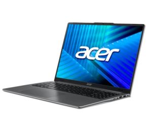 Лаптоп Acer Extensa 16 EXO16-51-55WJ, Intel Core Ultra 5 115U (up to 4.2GHz, 10MB), 16" WUXGA (1920x1200) IPS, 16GB LPDDR5 (on board), SSD 512GB PCIe, Intel Graphics, TPM 2.0, Wi?Fi 6, BT 5.1, FHD cam, No OS, Lunar Grey