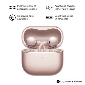 Слушалки Huawei FreeClip 2 Robin-T11 Rose gold