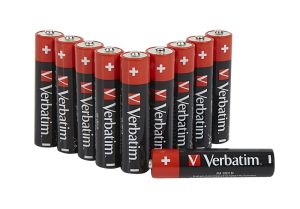 Батерия Verbatim Alkaline Battery AAA 10 Pack (Hangcard)