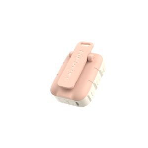 Тонколони HiFuture Pocket S Pink,  Bluetooth 5.4, IPX7 Waterproof, 5W Output, Pair to Play (TWS Mode), Up to 8 Hours Playtime, Support Clip for Wear, Support Magnetic