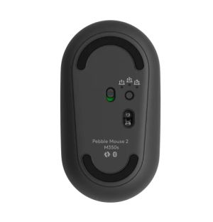 Мишка Logitech Pebble Mouse 2 M350s - TONAL GRAPHITE - BT - N/A - EMEA-808 - DONGLELESS