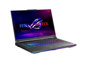 Лаптоп Asus Strix G16 G614PW-RV098, Ryzen 9 8940HX 2.4GHz (80MB Cache, up to 5.3GHz, 16 cores, 32 Threads) 16.0  WUXGA 1920X1200 16:10 Bend+300nits Anti-Glare sRGB 100% Wide View,165Hz,32GB (16GB DDR5-5200 SO-DIMM *2 ) ,1TB G4 , RTX 5080  16GB,Wi-Fi 6E ,G