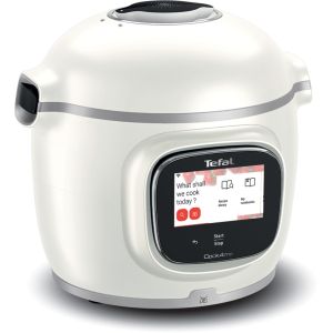 Мултикукър Tefal CY9441F2 Cook4me Connect Touch PRO, white (only RO/BG), integrated scale, wifi connection, 250 recipes embeded, 1600W, 15 cooking modes