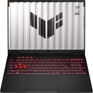 Лаптоп Asus TUF A16 FA608UMI-TU166,AMD Ryzen 7 260  3.8GHz (24MB Cache, up to 5.1 GHz, 8 cores, )16.0  WUXGA 1920X1200 16:10 Bend+300nits, AG,144Mhz,16GB DDR5 5600 so-dim ,512 GB PCIe 4.0,RTX 5060 8GB GDDR7, Wi-Fi 6e,Backlit Kbd, no OS, Jaeger Gray
