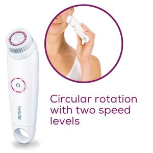 Уред за лице Beurer FC 45 Facial brush,1 attachments, 2 speeds,water-resistant,Lithium-ion battery,For daily use