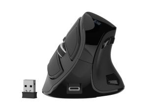 Мишка Natec Euphonie Pro Wireless Vertical Mouse BT 5.0 4000DPI, Silent, Programmable