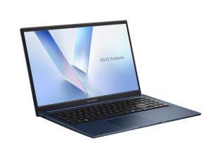 Лаптоп Asus Vivobook X1504MA-BQ254WNA,INTEL WCL Core 5, 15.6" FHD,(1920x1080),16GB DDR5 , SSD 512GB, Chiclet Keyboard with Num-key,Windows 11, Quiet Blue, no adapter, US international